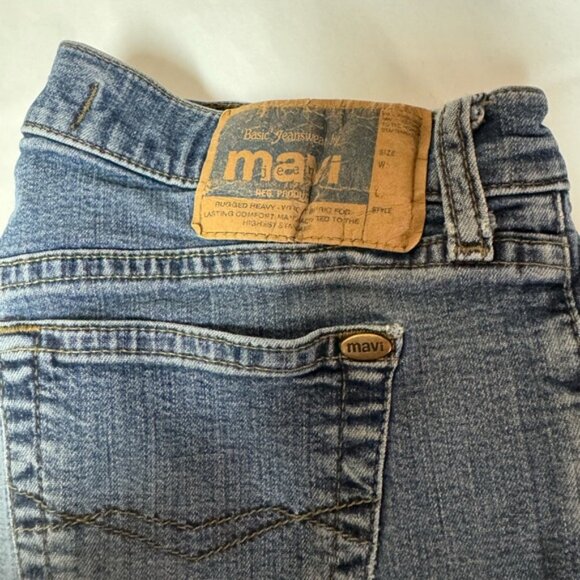 Mavi Molly Low Rise Flare Jean - Picture 2 of 4